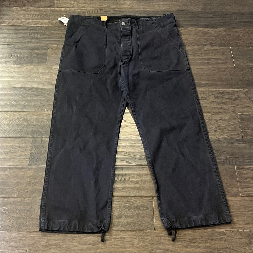 RRL Double RL Ralph Lauren Kerr Utility Pants Corduroy Blue new Mens 40x32